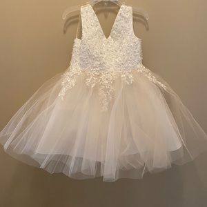3/4 Flower Girl Dress